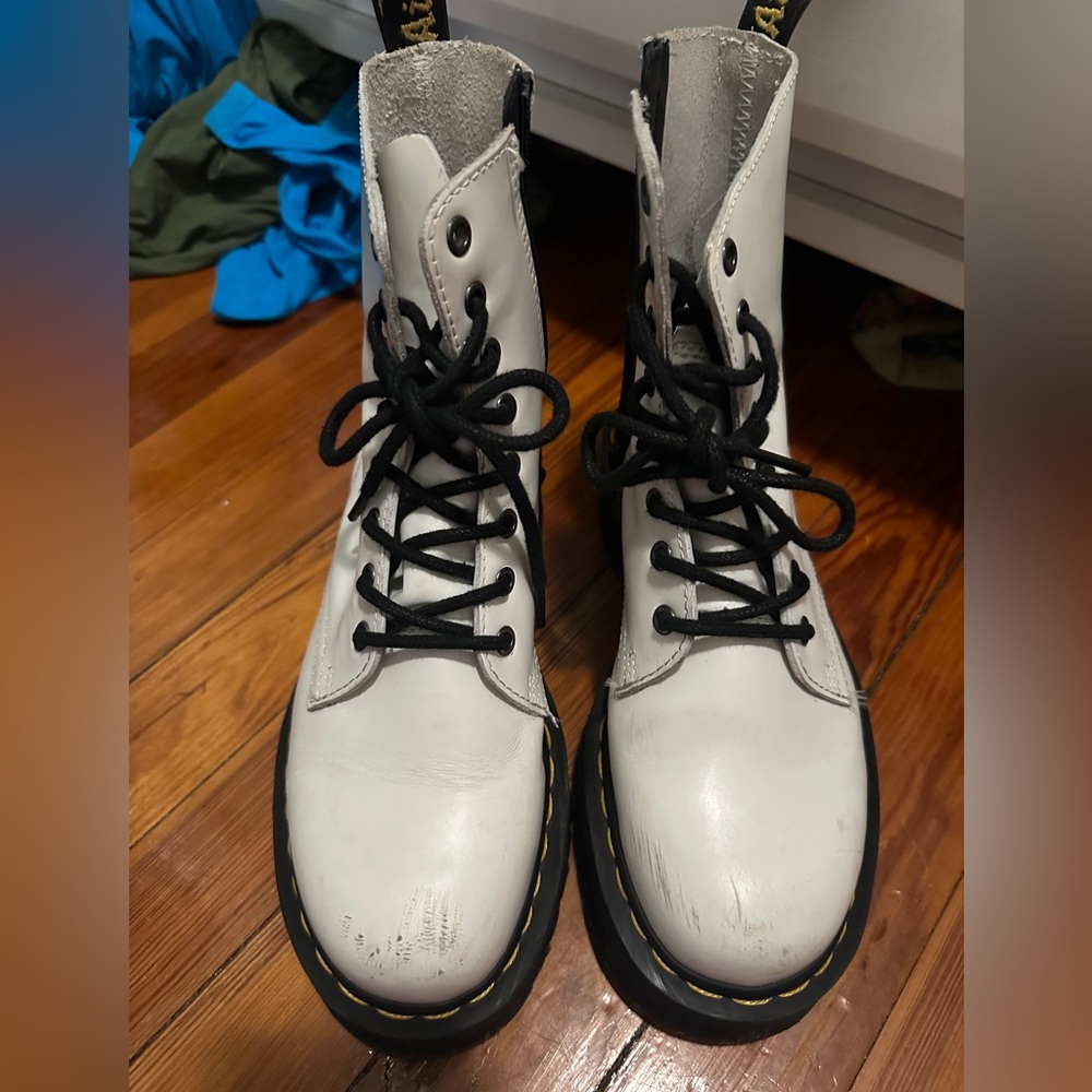 Doc Marten Jadon Boot Smooth Leather Platforms